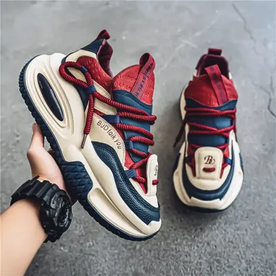  Wear-resistant Thick-soled Height-increasing Sports Shoes